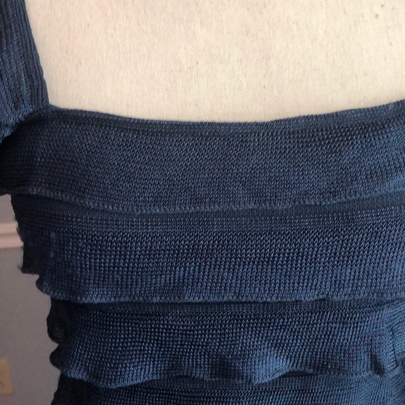 M.S.S.P Max Studio Gorgeous Blue Dress - Picture 3 of 7